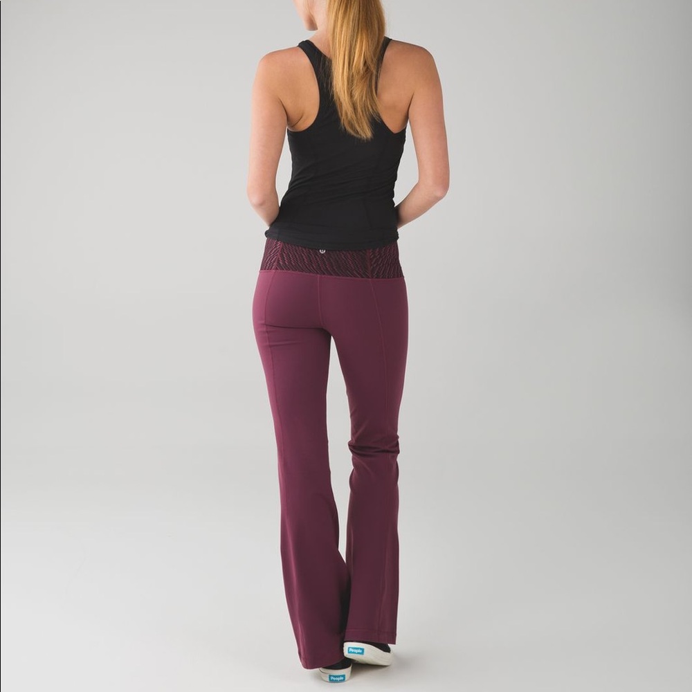 Lululemon Groove Pant (Burgundy)